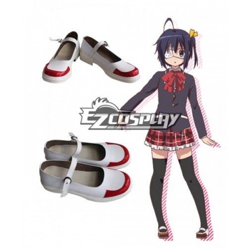 Chuunibyou Demo Koi Ga Takanashi Rikka White Cosplay Shoes