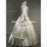 Antique Edwardian Gothic Theater Prom Wedding Dress Ball Gown Light Golden