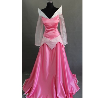 Sleeping Beauty Princess Aurora Dress Cosplay Costume Version 2