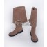 Pirates of the Caribbean: Dead Men Tell No Tales Captain Jack Sparrow Light Brown Shoes Cosplay Boots