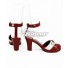 Tengen Toppa Gurren Lagann Nia Teppelin Red Cosplay Shoes