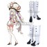 Fate Grand Order Marie Antoinette White Shoes Cosplay Boots