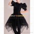 Gothic Steampunk Black Dress Fairytale Corset Dress