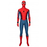 Spider Man Far From Home Peter Parker Spiderman Jump Cosplay Costume