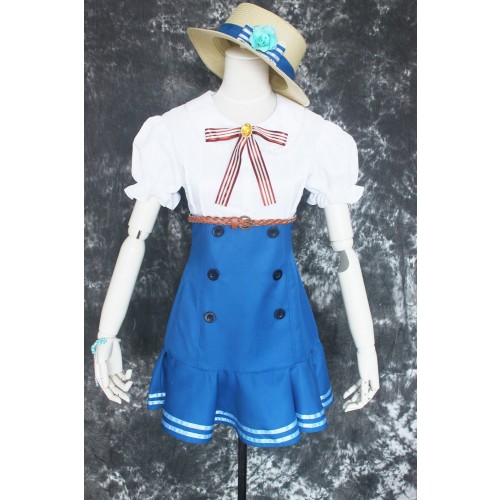 Love Live SR Hanayo Koizumi Dress July Ver Cosplay Costume