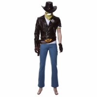 Overwatch Jesse McCree Cosplay Costume