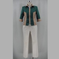 Chivalry Of A Failed Knight Ikki Kurogane Cosplay Costume (with Green )