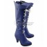 Sailor Moon Sailor Saturn Tomoe Hotaru Saturn Blue purple Shoes Cosplay Boots