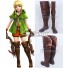 The Legend of Zelda: Breath of the Wild Linkle Brown Shoes Cosplay Boots