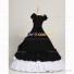 Alice in Wonderland Tiered Fancy Dress Lady Sweet Love Lolita Gown Black