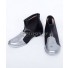 BlazBlue: Calamity Trigger Kagura Mutsuki Black and Gray Shoes Cosplay Boots