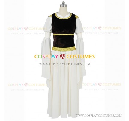 The Lord Of The Rings Cosplay Princess Eowyn Costume Dress