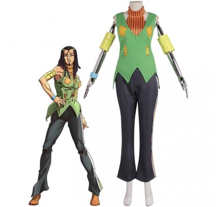 JoJo's Bizarre Adventure: Stone Ocean Ermes Costello Cosplay Costume