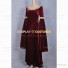 The Lord of the Rings Cosplay Arwen Costume Red Velvet Dress