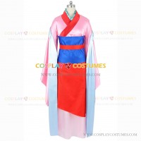 Ballad Of Mulan Cosplay Hua Mulan Costume Dress