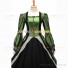 Victorian Punk Lolita Pagoda Sleeves Ball Gown Green Dress