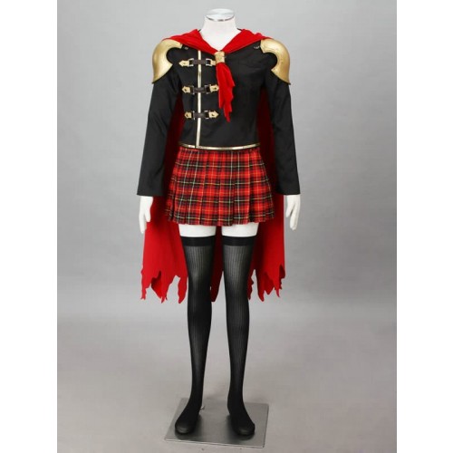 Final Fantasy Type 0 Suzaku Peristylium Class Zero Sice Cosplay Costume