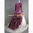 Floral French Bustle Gown Theater Costume