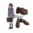 Noragami Aragoto Iki Hiyori Brown Cospaly Shoes