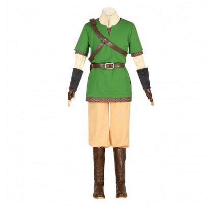 The Legend Of Zelda Skyward Sword Link Cosplay Costume