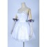 Love Live Bibi Maki Nishikino White Party Dress Cosplay Costume