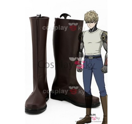 One-Punch Man Demon Cyborg Genos Cosplay Shoes