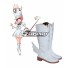 KILL la KILL Nonon Jakuzure White Shoes Cospaly Boots