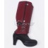 Marvel Deadpool Wade Wilson Red High Heeled Red Shoes Cosplay Boots