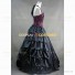 High Quality Victorian Gothic Jacquard Halterneck Dress Rose