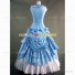 Victorian Southern Belle Little Women Ball Gown Prom Dress Sky Blue