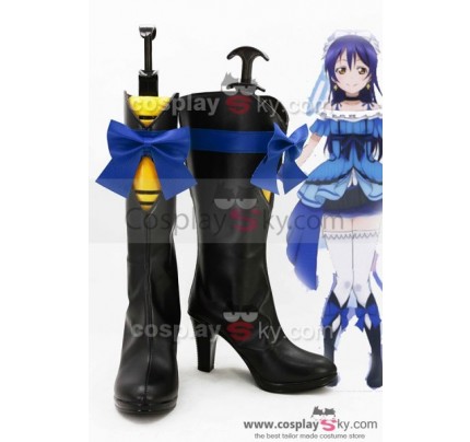 LoveLive! Season 2 KiRa-KiRa-Sensation! Umi Sonoda Boots Cosplay Shoes