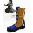 Log Horizon Shiroe Blue and Brown Shoes Cosplay Boots