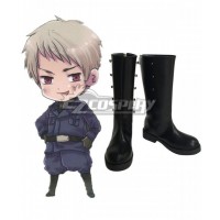 Axis Power Hetalia Prussia Gilbert Beilschmidt Cosplay Boots