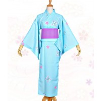 Re Zero − Starting Life In Another World Emilia Kimono Cosplay Costume