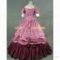 Alice in Wonderland Country Lolita Floral Dress Ball Gown Cherry Red