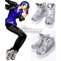 Persona 5: Dancing Star Night Yusuke Kitagawa Sliver Cosplay Shoes