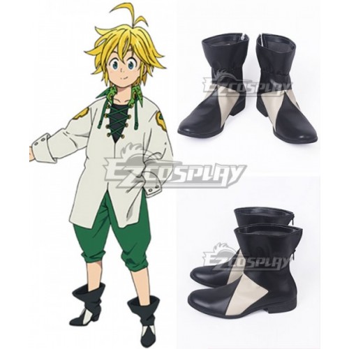 The Seven Deadly Sins: Revival of The Commandments Nanatsu no Taizai Season 2 Serpent's Sin of Envy Diane Orange Shoes Cosplay Boots