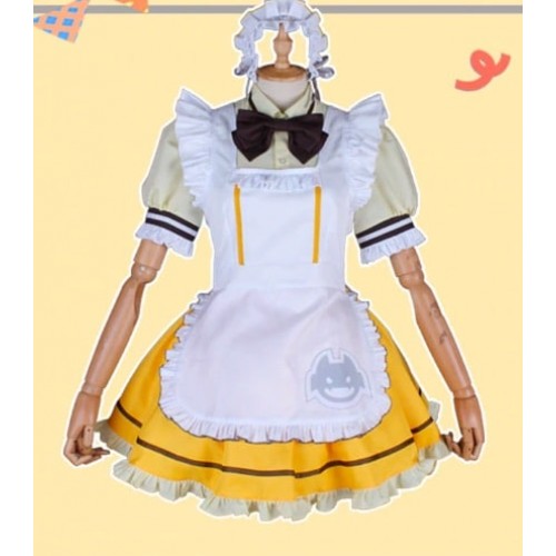 Love Live Sunshine Aqours Coffee Maid Cosplay Costume