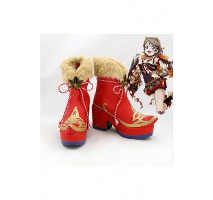 Love Live ! Maple Leafs Cosplay Shoes Custom Made