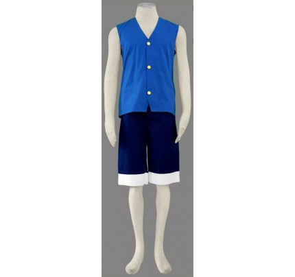 One Piece Monkey D. Luffy Cosplay Costume - 2nd Edition