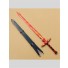 39" Sword Art Online Kirito Dark Repulsor in Fire Color Cosplay Prop