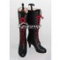 Dangan Ronpa Junko Enoshima Black Shoes Cosplay Boots