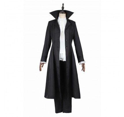 Ryunosuke Akutagawa Costume for Bungo Stray Dogs Cosplay