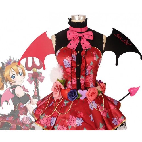 Love Live Honoka Kosaka Little Devil Ver Cosplay Costume