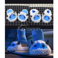 Overwatch OW Dr. Mei Ling Zhou White Cosplay Shoes