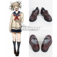 My Hero Academia Boku no Hero Akademia Himiko Toga Black Cosplay Shoes