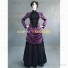 Gothic French Bustle Formal Dress Colonial Theatrical Premium Quality Costume Purple