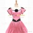 Civil War Southern Belle Lolita Victorian Theater Pink Long Ball Gown Dress