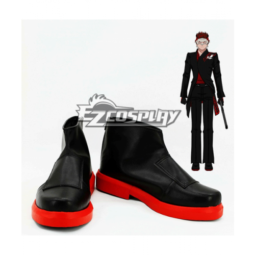 RWBY The White Fang Adam Taurus Black Cosplay Shoes