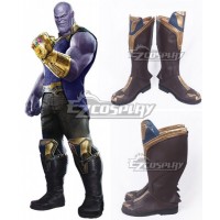 Marvel Avengers 3: Infinity War Thanos Black Shoes Cosplay Boots